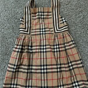 Burberry Plaid Sleeveless Dress